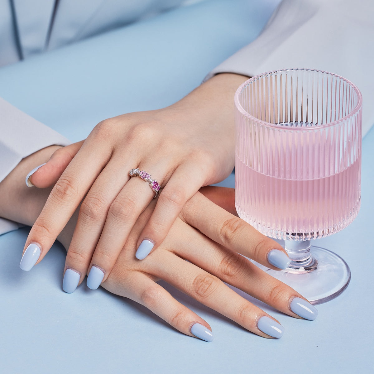 [Regalia jewelry]Unique Colorful Emerald Cut Party Ring