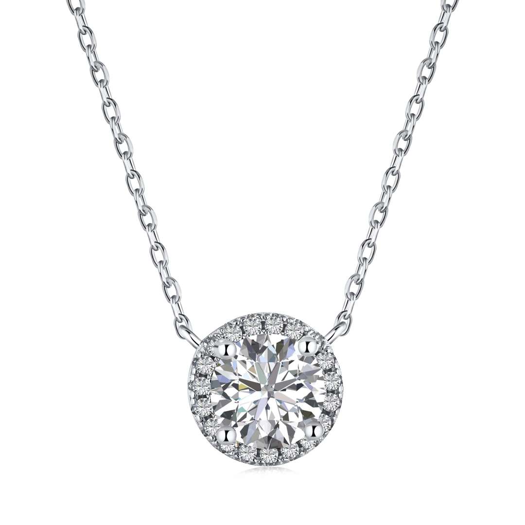 [Regalia jewelry]Luxurious Round Cut Necklace