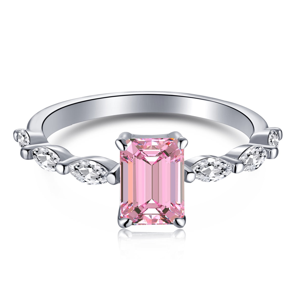 [Regalia jewelry]1.0 Carat Dainty Resplendent Radiant Cut Daily Ring