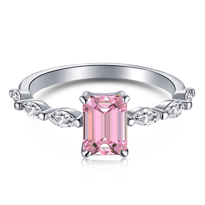 [Regalia jewelry]1.0 Carat Dainty Resplendent Radiant Cut Daily Ring
