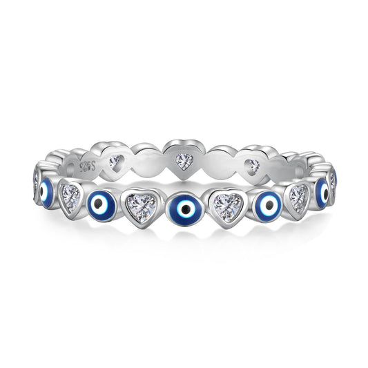 [Regalia jewelry]Radiant Colorful Round Shape Daily Ring