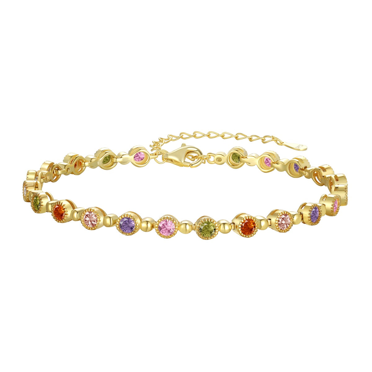 [Regalia jewelry]Sparkling Exquisite Round Cut Party Bracelet