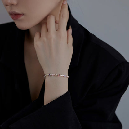 [Regalia jewelry]Sparkling Exquisite Round Cut Party Bracelet