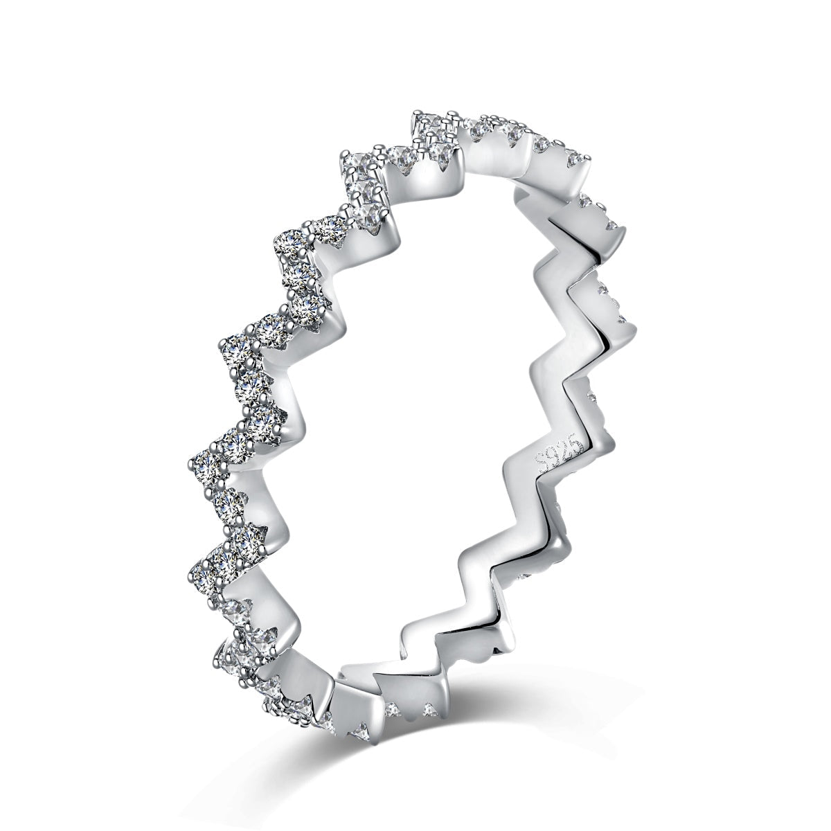[Regalia jewelry]Delicate Enchanting Wave Shape Daily Ring