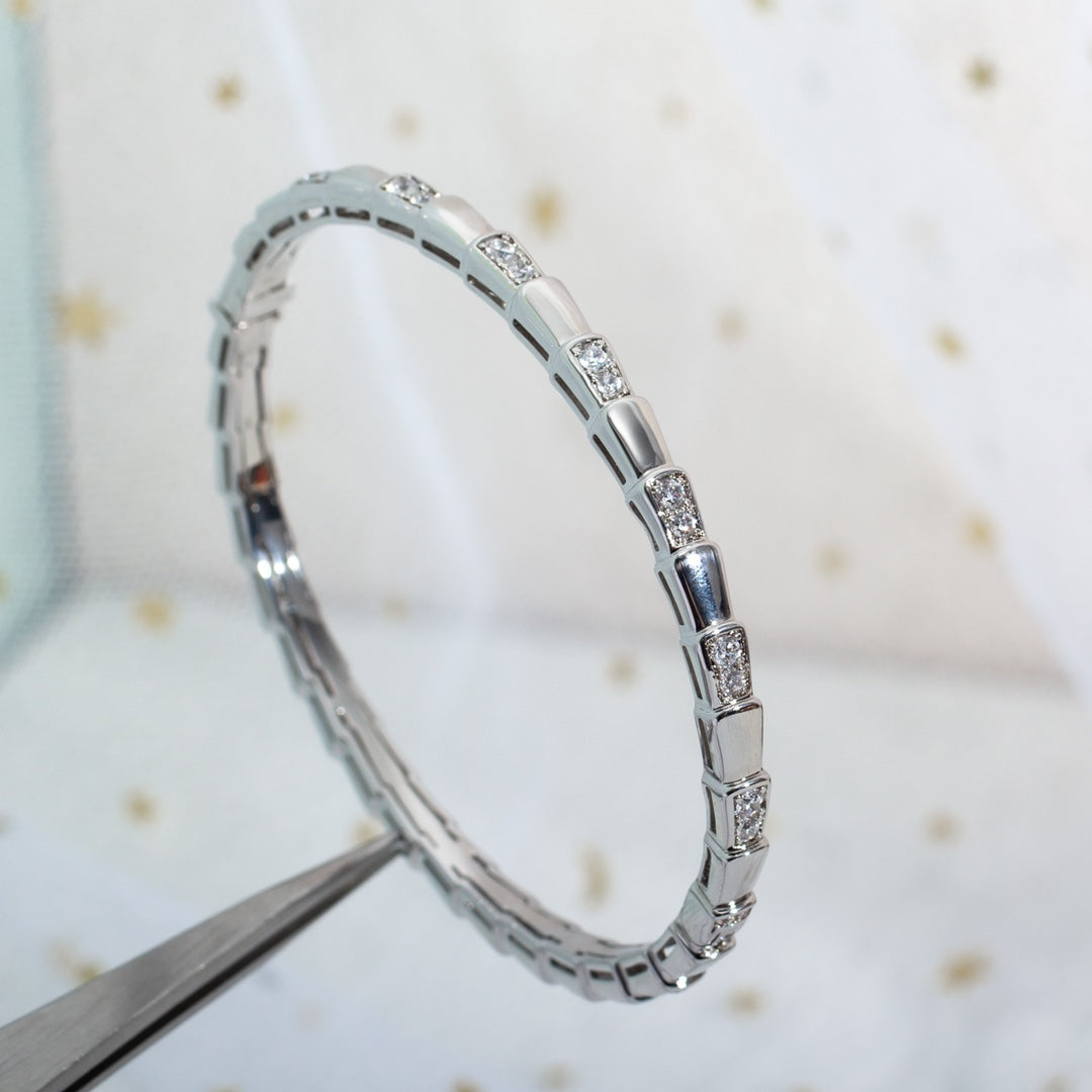 [Regalia jewelry]SERPENTI BRACELET SILVER DIAMOND