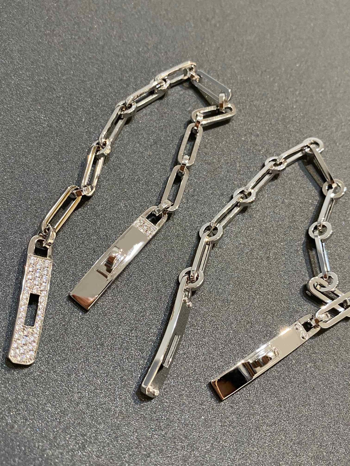 [Regalia jewelry]CHAINE BRACELET SMALL MODEL DIAMOND