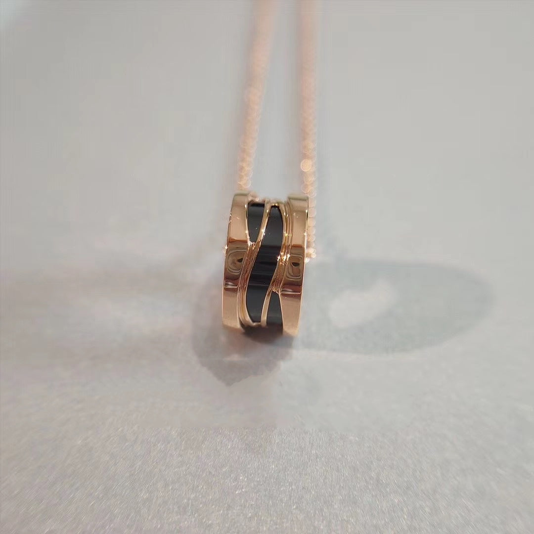 [Regalia jewelry]ZERO 1 NECKLACE PINK GOLD