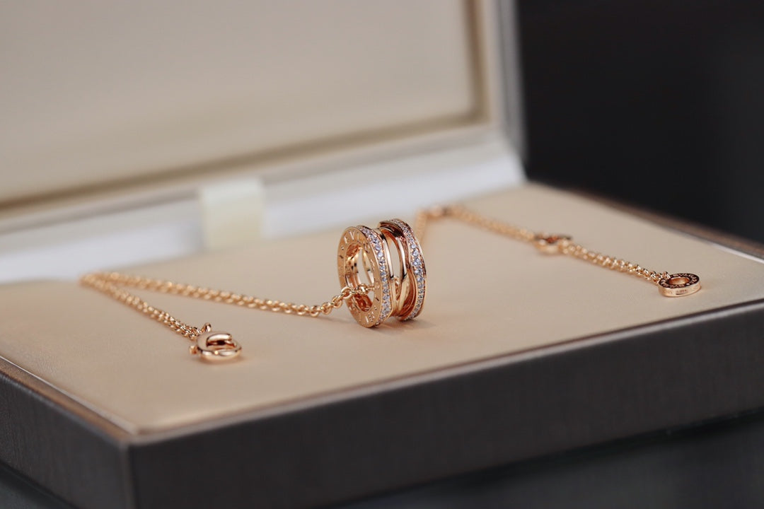 [Regalia jewelry]ZERO 1 PINK GOLD NECKLACE
