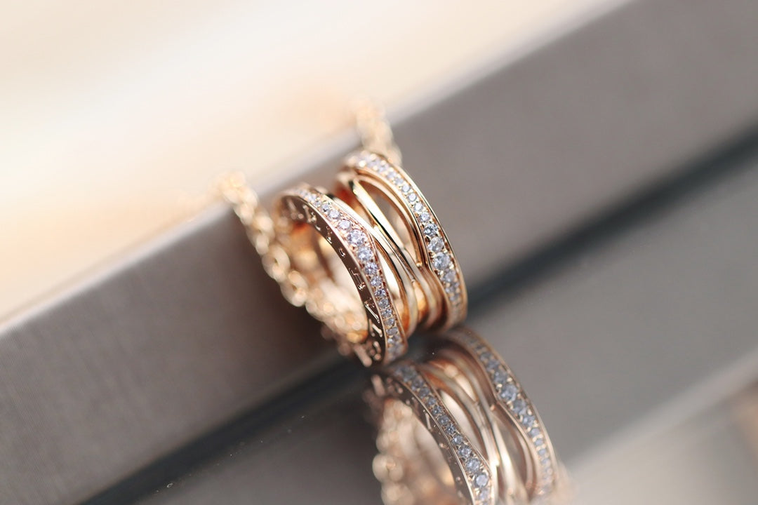 [Regalia jewelry]ZERO 1 PINK GOLD NECKLACE