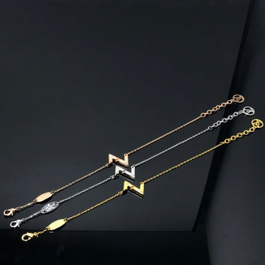 [Regalia jewelry]VOLT LV LOGO BRACELET