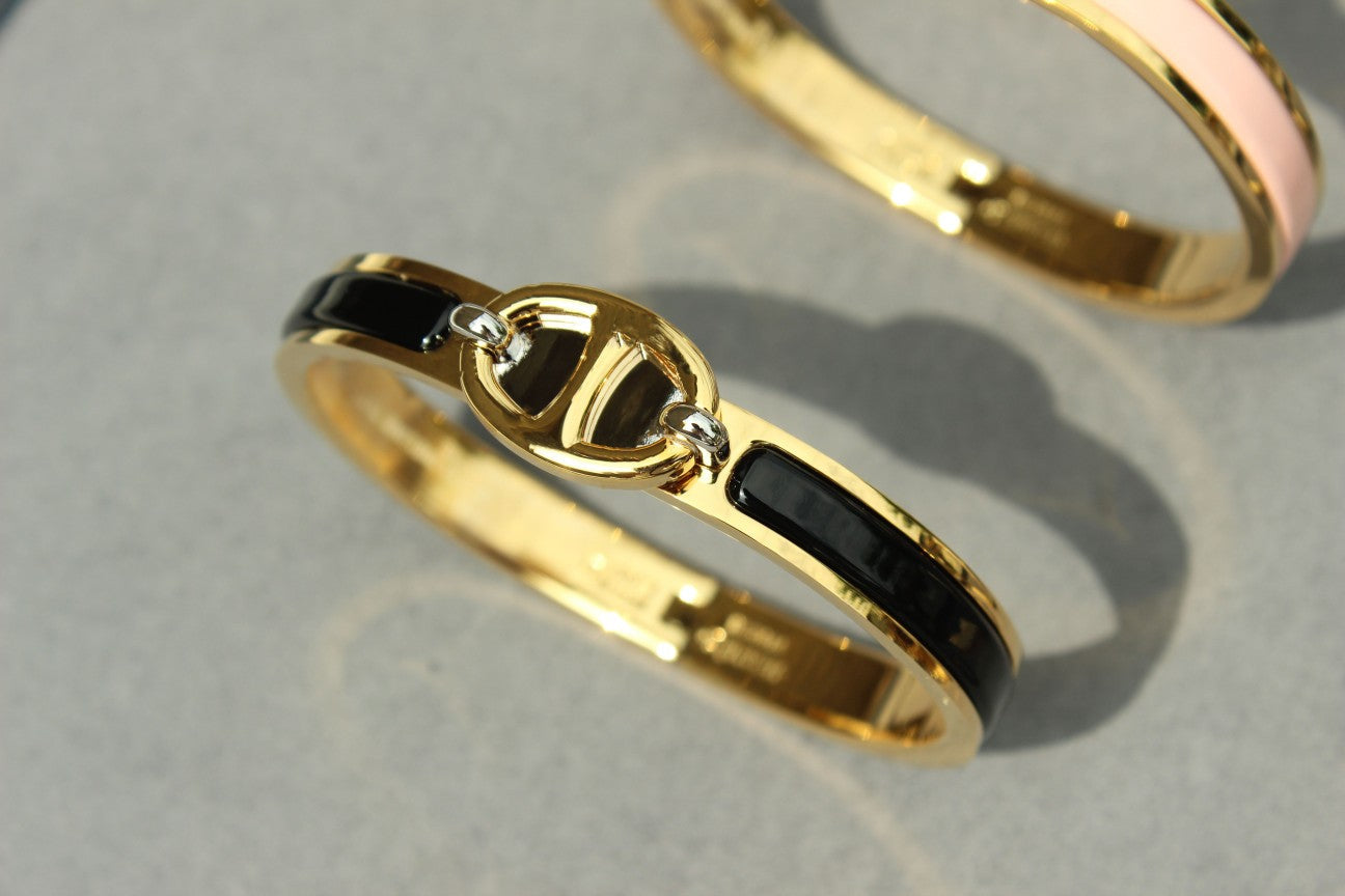 [Regalia jewelry]CLIC CHAINE GOLD BRACELET