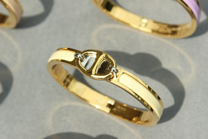 [Regalia jewelry]CLIC CHAINE GOLD BRACELET