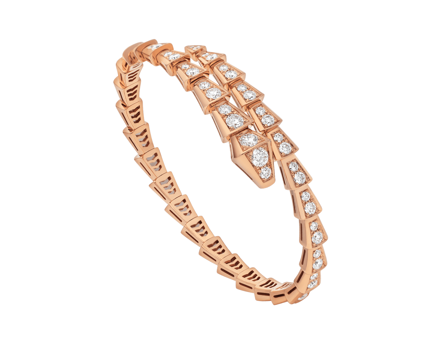[Regalia jewelry]SERPENTI BRACELET 6.8MM PINK GOLD DIAMOND