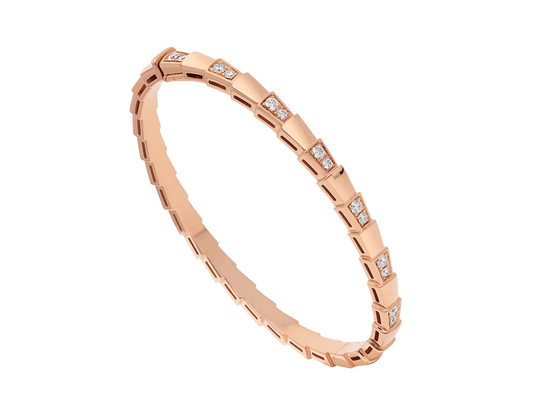 [Regalia jewelry]SERPENTI BRACELET PINK GOLD DIAMOND