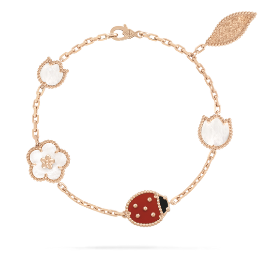 [Regalia jewelry]LUCKY SPRING 5 MOTIF BRACELET