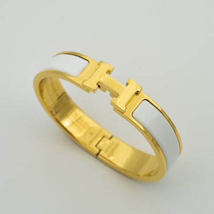 [Regalia jewelry]H WHITE BRACELET