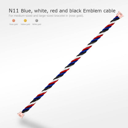 [Regalia jewelry]FORCE SERIES BRACELET CABLES 50 CHOICES (DIY SELECTION)