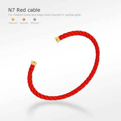 [Regalia jewelry]FORCE SERIES BRACELET CABLES 50 CHOICES (DIY SELECTION)