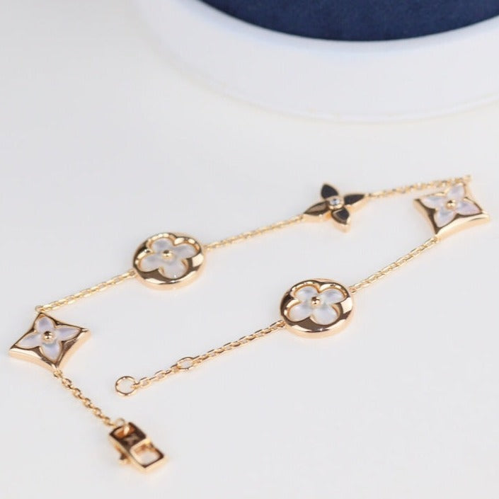 [Regalia jewelry]LEAF CLOVER BRACELET