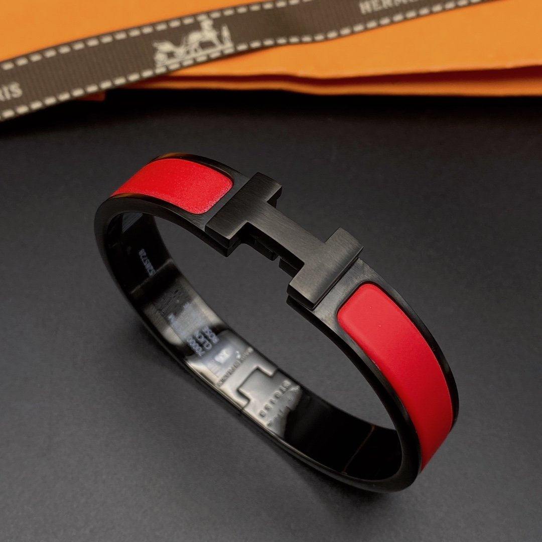 [Regalia jewelry]CLIC HM SO BLACK RED BRACELET