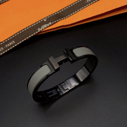[Regalia jewelry]CLIC HM SO BLACK GREY BRACELET