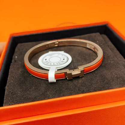 [Regalia jewelry]CLASSIC HM CLIC RED 8MM ENAMEL BRACELET