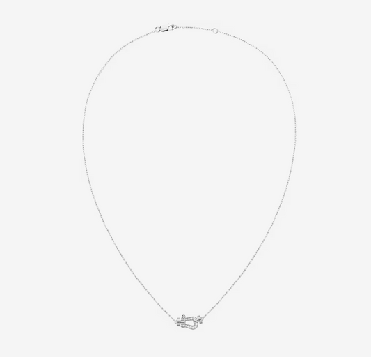 [Regalia jewelry]FORCE 10 DIAMOND SILVER NECKLACE MINI MODEL