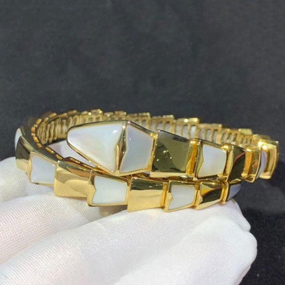 [Regalia jewelry]SERPENTI BRACELET MOP GOLD