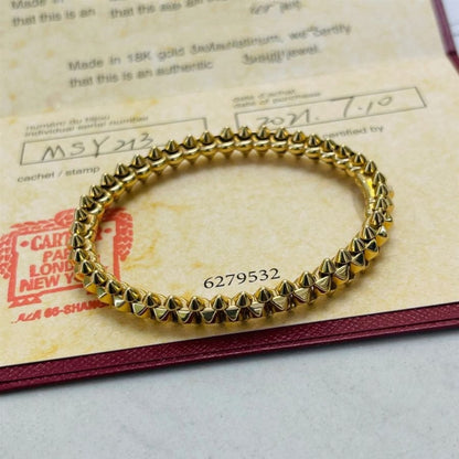 [Regalia jewelry]CLASH GOLD BRACELET