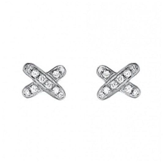 [Regalia jewelry]JEUX DE DIAMOND EARRINGS
