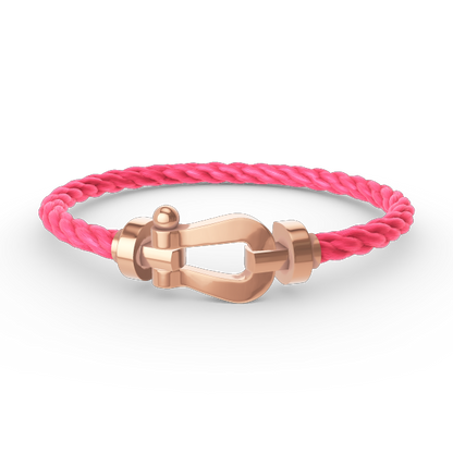 [Regalia jewelry]FORCE LARGE HORSESHOE NO DIAMOND BRACELET ROSE GOLD