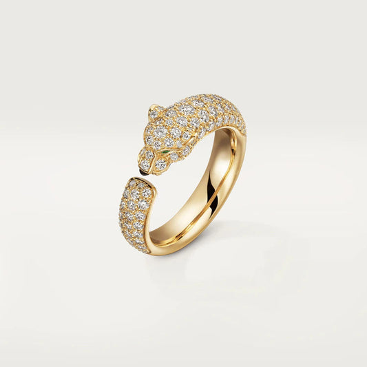 [Regalia jewelry]PANTHERE PINK GOLD DIAMOND RING